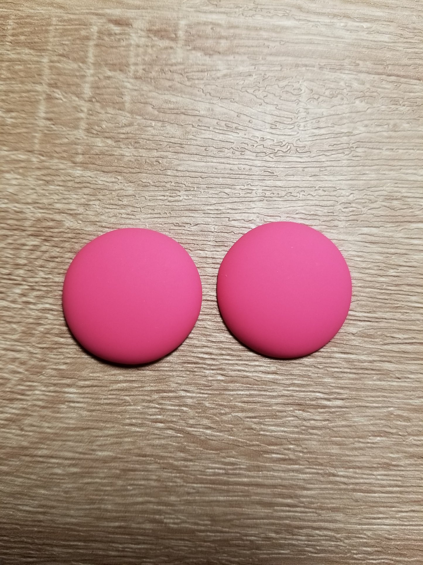 Matte 25 x 25 mm Round cabochons, Round Matte Cabochons for Indigenous Beaded Earring Supplies, Large Matte Cabs Indigenous Beaded Crafts