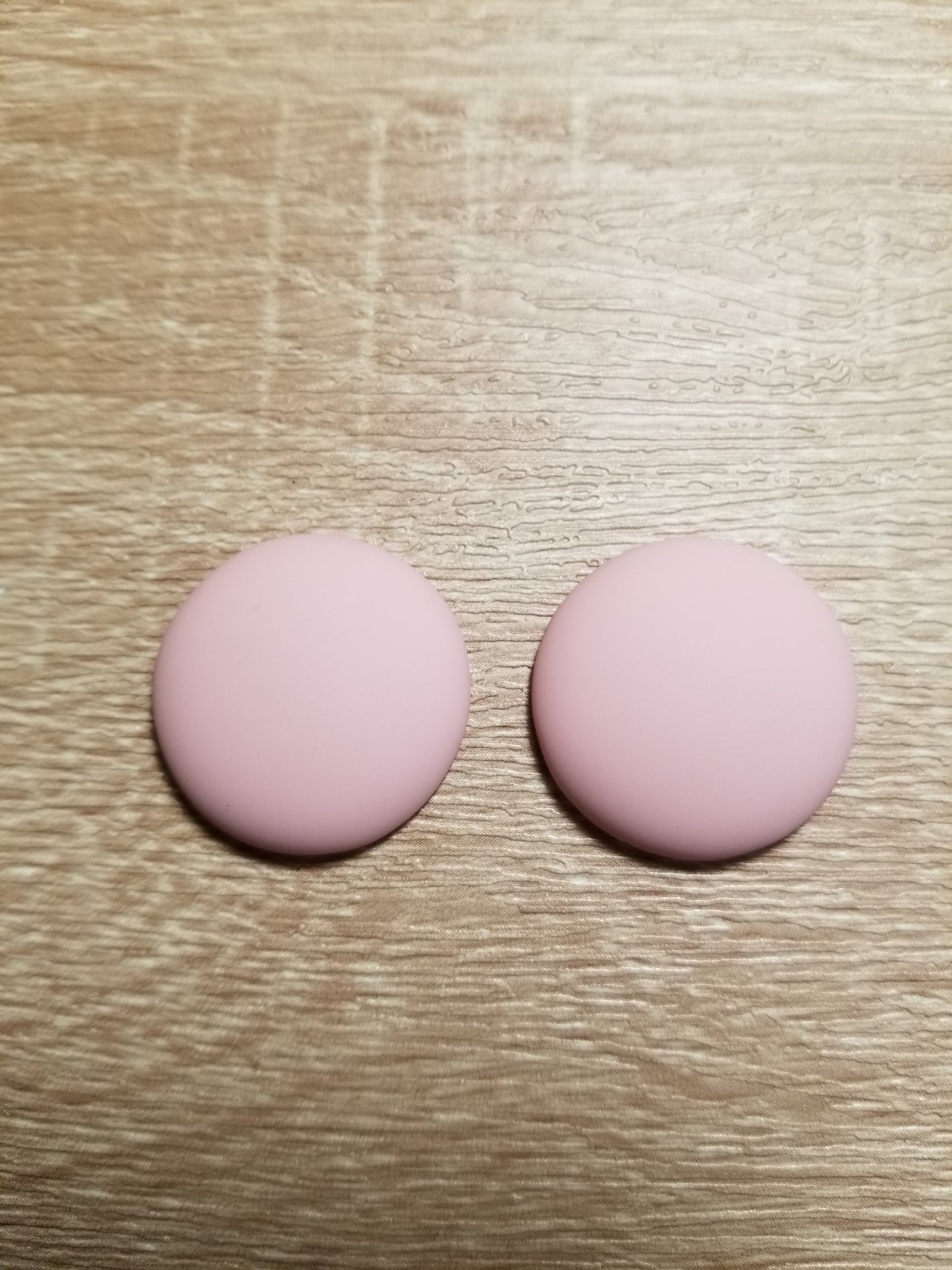 Matte 25 x 25 mm Round cabochons, Round Matte Cabochons for Indigenous Beaded Earring Supplies, Large Matte Cabs Indigenous Beaded Crafts