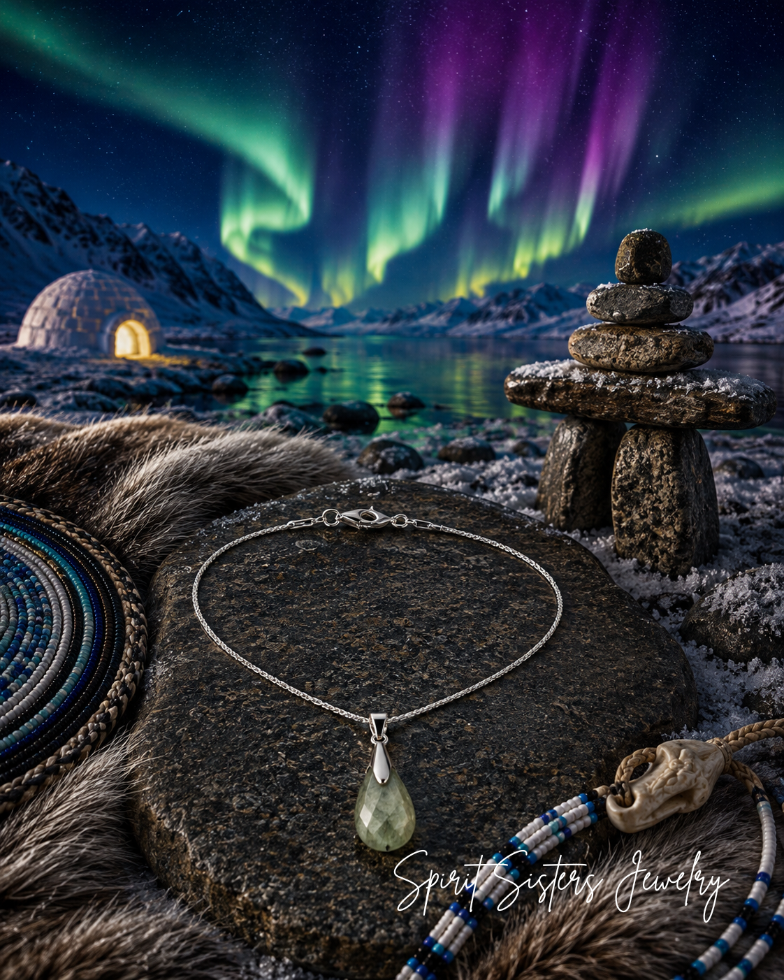 925 Silver 1mm Snake Chain Necklace with Labradorite Semi-precious Stone Pendant, 925 Silver Necklace with Faceted Labradorite Stone Charm