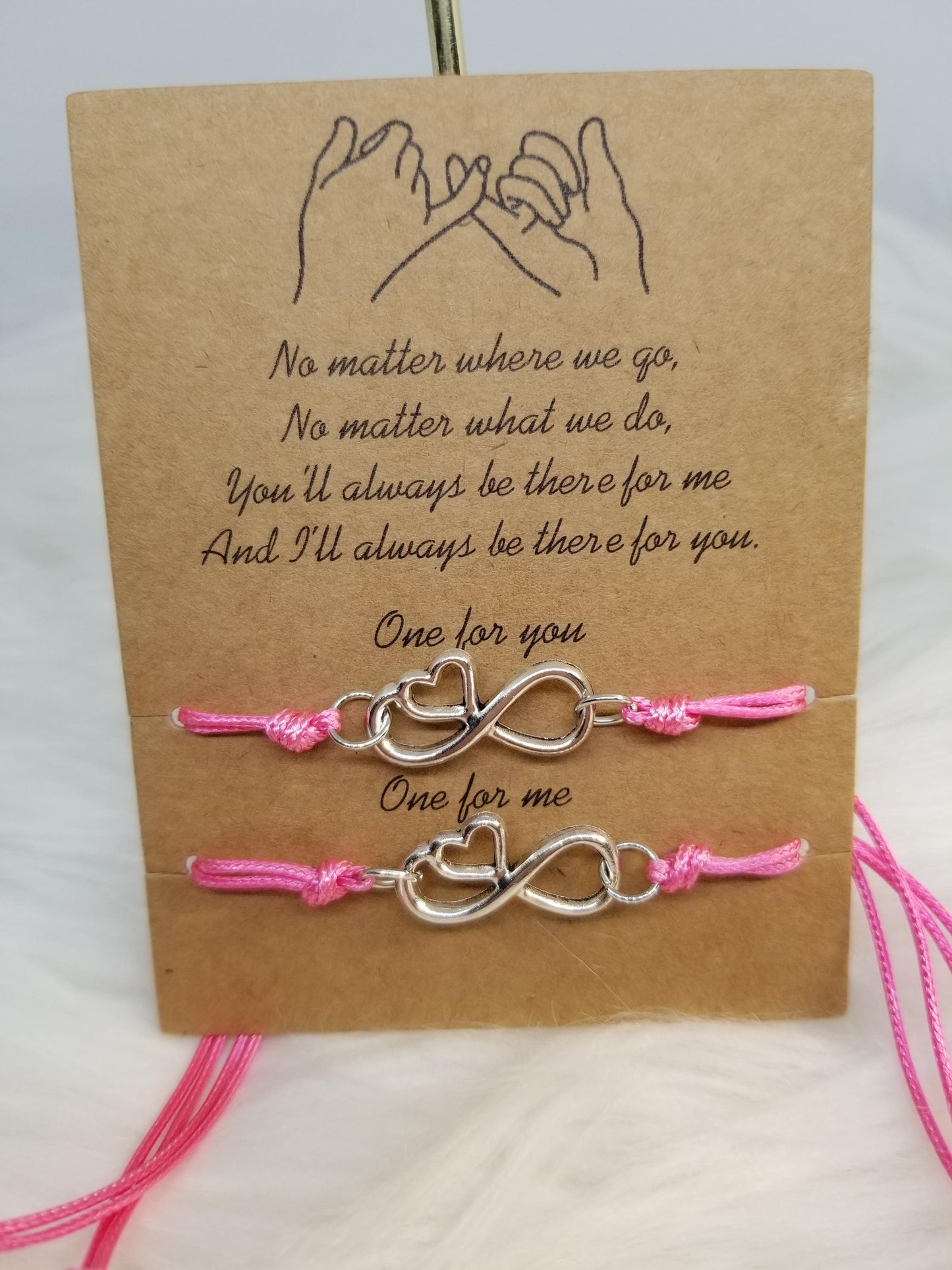 One For You One For Me Bracelets, 1 For You 1 For Me Bracelets, 1 For You 1 For Me Infinity Matching Bracelets, Infinity Relationship Cuffs