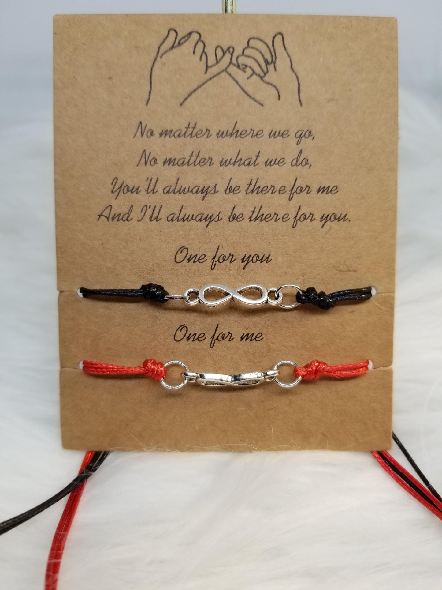 One For You One For Me Bracelets, 1 For You 1 For Me Bracelets, 1 For You 1 For Me Infinity Matching Bracelets, Infinity Relationship Cuffs