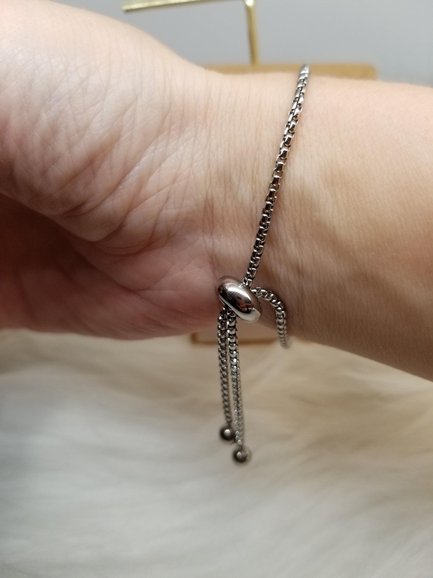 Stainless Steel Infinity Heart Bracelets/ Anklets, Stainless Steel Tree of Life Slider Bracelets, Stainless Steel Flower Bracelets/ Anklets