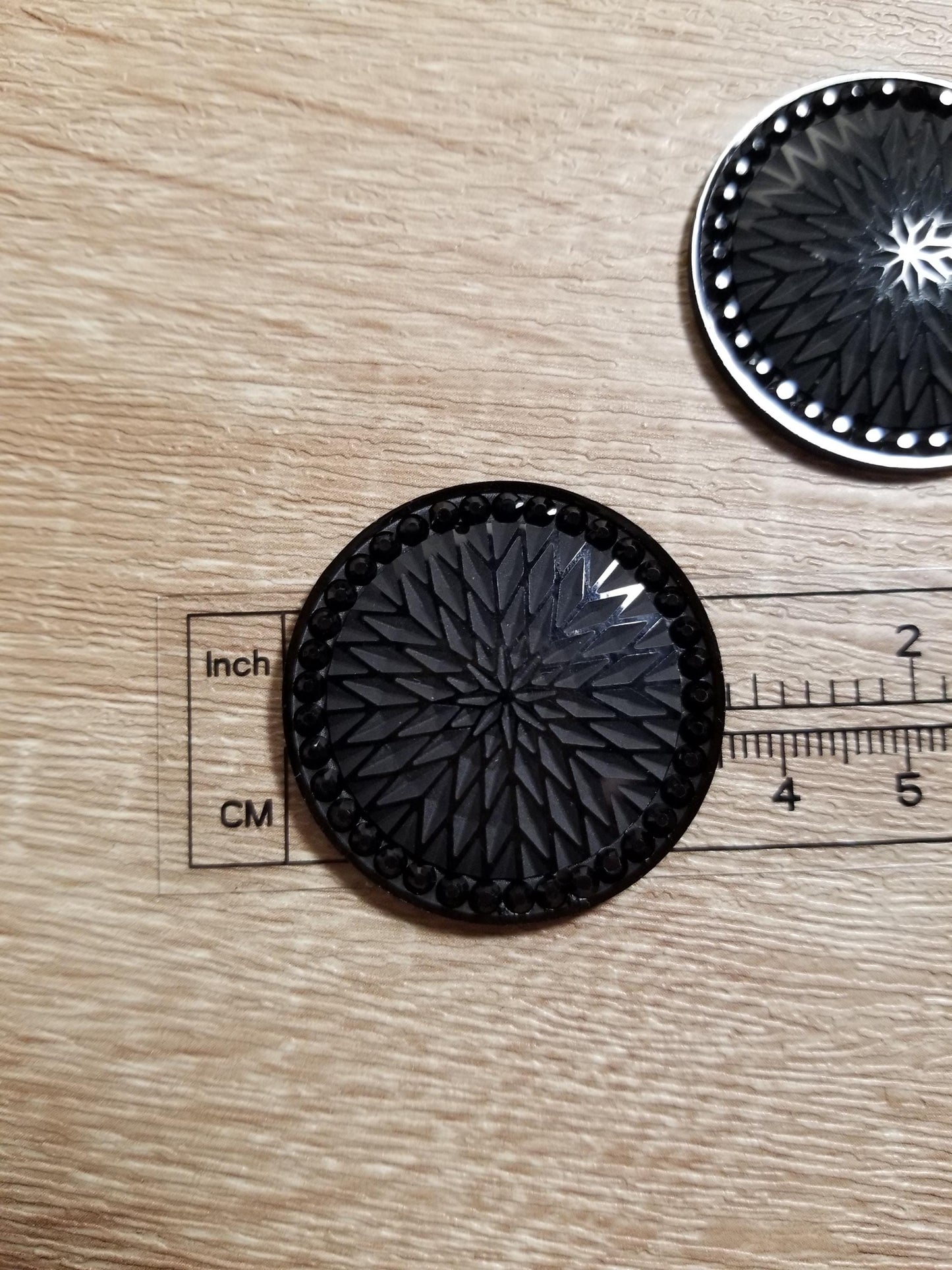 AB 35 mm Shiny Round Flat Back Cabochons, Round Resin Cabochons for Indigenous Beaded Earrings Supplies, 35 mm cabs Indigenous beaded crafts