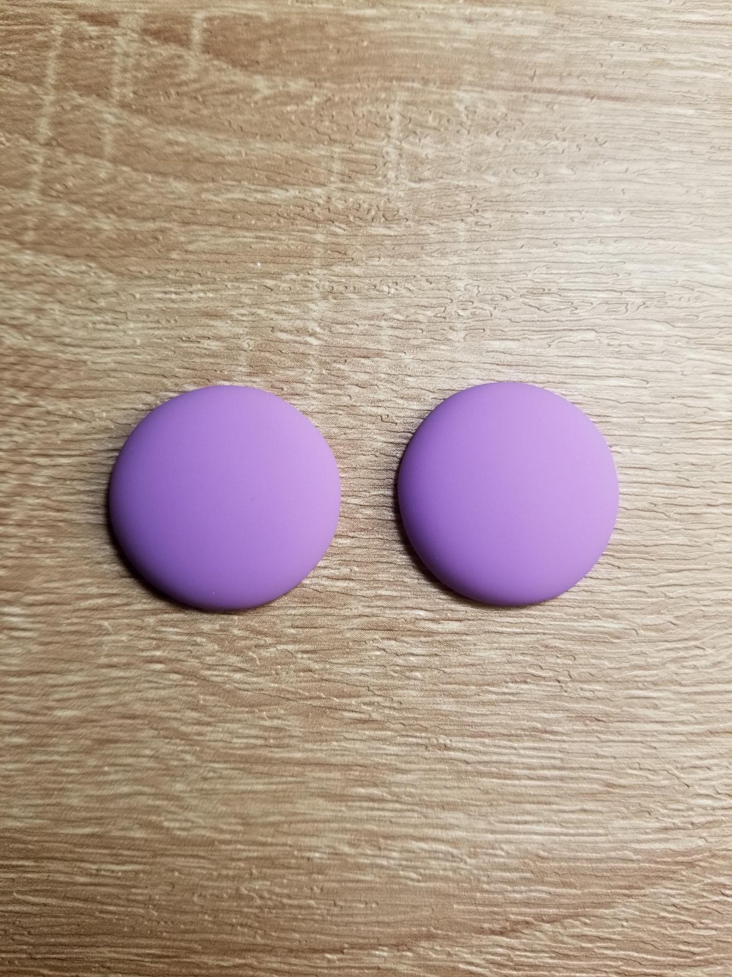 Matte 25 x 25 mm Round cabochons, Round Matte Cabochons for Indigenous Beaded Earring Supplies, Large Matte Cabs Indigenous Beaded Crafts