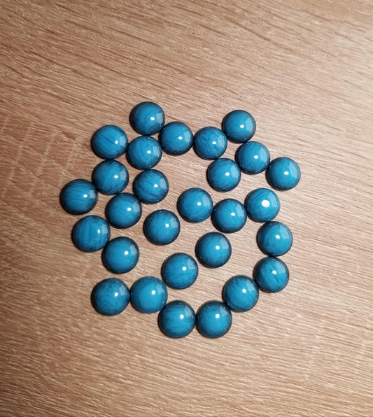 12mm and 16mm Round Flat Back Cabochons, Round Resin Cabochons for Indigenous Beaded Earrings Supplies, Cabs for Indigenous Beaded Earrings